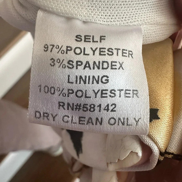 London Times Leopard Print Bodycon Cocktail Party Dress Sleeveless Size 4 - Picture 11 of 11